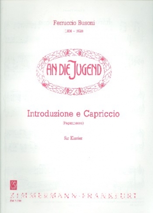 Introduzione e capriccio fr Klavier