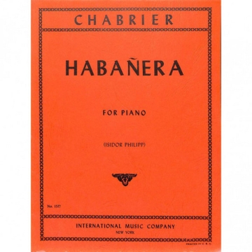 Habanera for piano PHILIPP, ISIDOR, ED.