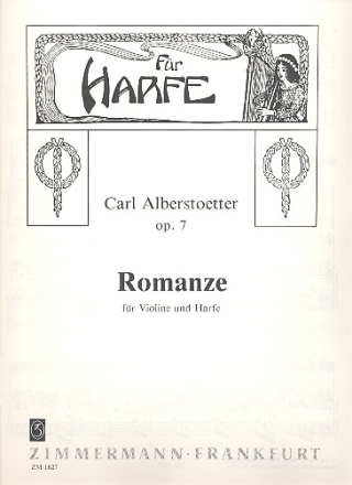 Romanze op.7 fr Violine und Harfe