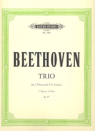 Trio C-Dur op.87 fr 2 Oboen und Englischhorn Stimmen