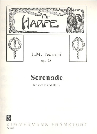 Serenade op.28 fr Violine und Harfe