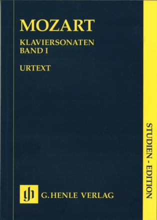 Klaviersonaten Band 1  Studien Edition