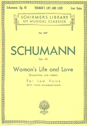 Woman's Life and Love op.42 for low voice and piano accompaniment