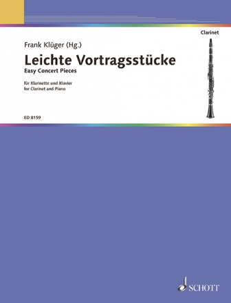 Leichte Vortragsstcke fr Klarinette und Klavier