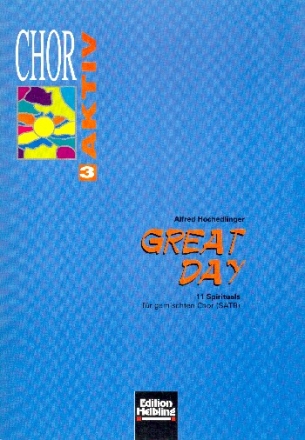 Chor aktiv Band 3 - Great Day (11 Spirituals) fr gem Chor a cappella Partitur