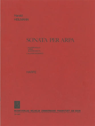 SONATA PER ARPA HARFE ALLEGRO MOLTO LARGO / ALLEGRO MOLTO II. ALLEGRO MODERATO