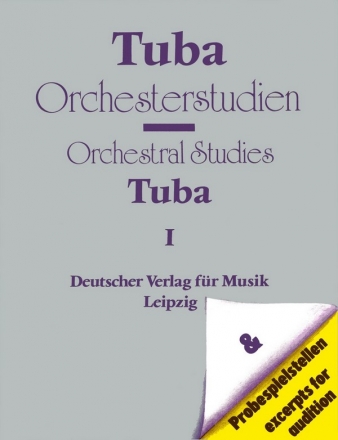 Orchesterstudien fr Tuba Band 1