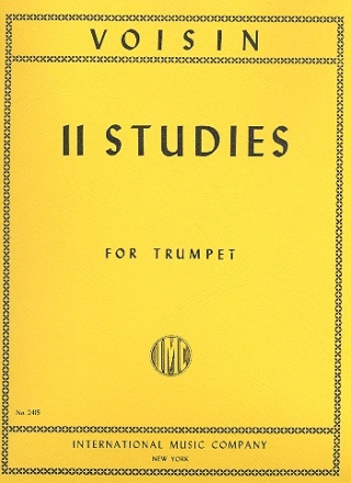 11 Studies for trumpet