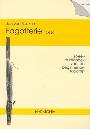 Fagotterie vol.1 Speel-studieboek voor de beginnende fagottist