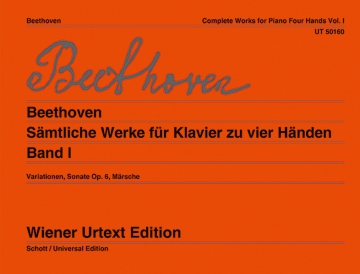 Smtliche Werke Band 1 fr Klavier zu 4 Hnden