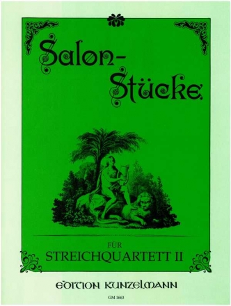 Salonstcke Band 2 fr Streichquartett Stimmen