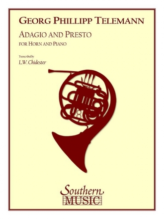 Adagio and Presto for horn and piano