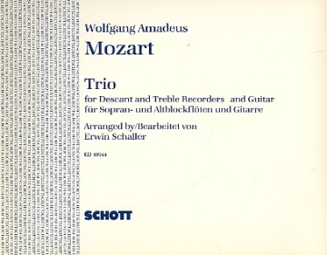 Trio fr Sopran- und Altblockflte und Gitarre