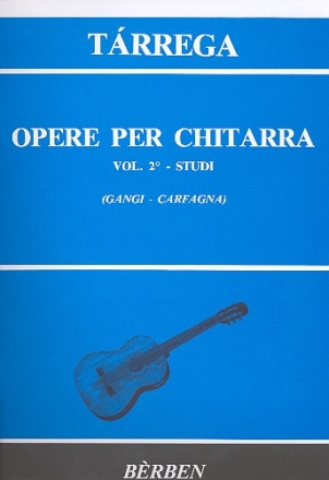 Opere per chitarra vol.2 studi