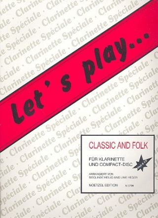 Let's play Classic and Folk (+CD) fr Klarinette