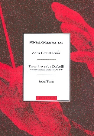 3 Pieces by Diabelli for string orchestra, parts