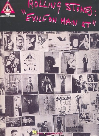 Rolling Stones: Exile on Main Street songbook voice/guitar/tab recorded versions