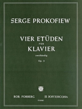 4 Etden op.2 fr Klavier