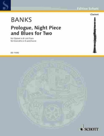 Prologue, Night Piece and Blues for Two for clarinet and piano