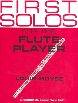 First Solos for the Flute Player for flute and piano