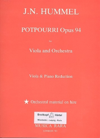 Potpourri op.94 fr Viola und Klavier