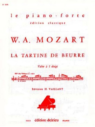 La tartine de beurre  pour piano