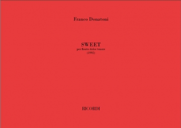 Sweet per flauto dolce tenore