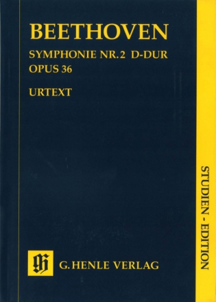 Sinfonie D-Dur Nr.2 op.36 fr Orchester Studienpartitur