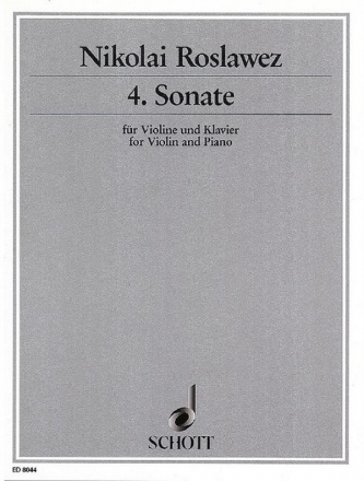 4. Sonate fr Violine und Klavier