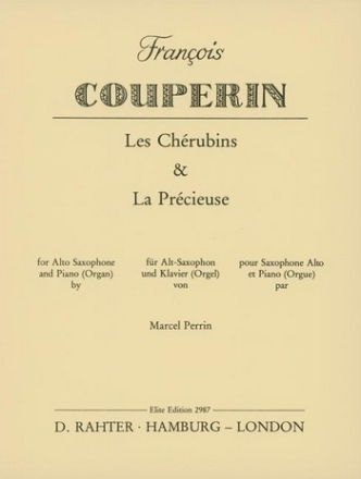 Les Cherubins et la Precieuse fr Altsaxophon und Klavier (Orgel)