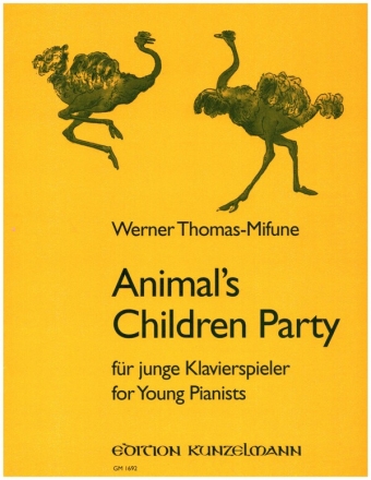 Animal's Children Party fr Klavier