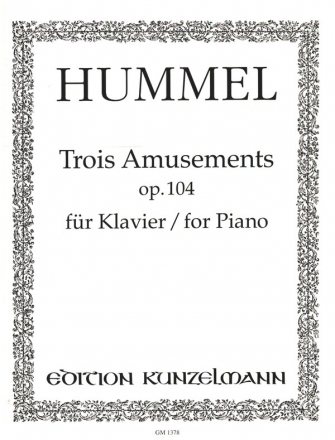 3 Amusements op.104 fr Klavier