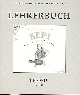 Bepi das musikalische Murmeltier Lehrerbuch