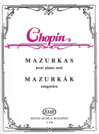 MAZURKAS   pour piano seul