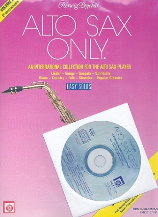 Alto Sax only Band 2 (+CD) Lieder, Songs, Gospels, Spirituals