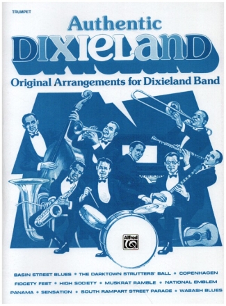 Authentic Dixieland for trumpet