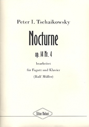 Nocturne op.14,4 fr Fagott und Klavier