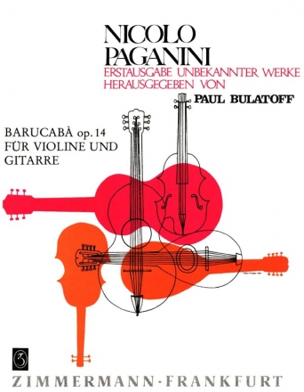 BARUCABA FUER VIOLINE UND GITARRE OP.14 BULATOFF, PAUL, ED.