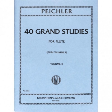 40 grand studies vol.2 for flute solo WUMMER, ED.