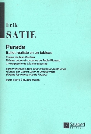 Parade  pour piano 4 mains