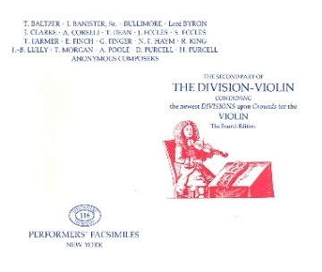 The division Violin vol.2  Faksimile