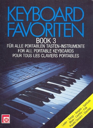 Keyboard-Favoriten Band 3 fr alle portablen Tasteninstrumente