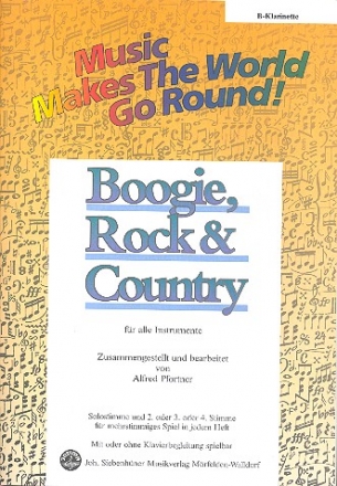 Boogie Rock and Country fr flexibles Ensemble Klarinette