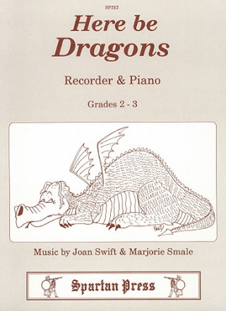 Here be Dragons for soprano recorder and piano