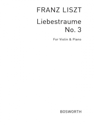 Liebestraum Nr.3 fr Violine und Klavier