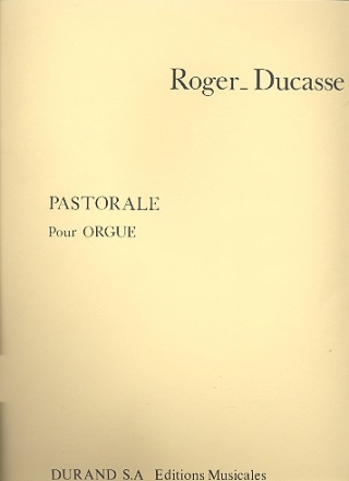 Pastorale pour orgue