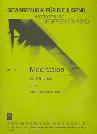 Meditation fr 5 Gitarren