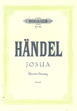 Josua  Klavierauszug