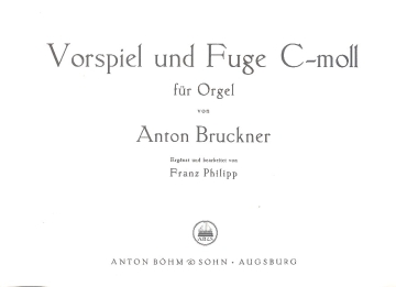 Vorspiel und Fuge c-Moll fr Orgel