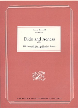 Dido und Aeneas Suite fr kleines sinfonisches Orchester, Partitur Keuning, H.P., ed